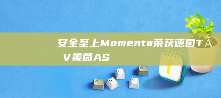 安全至上Momenta荣获德国TÜV莱茵ASILD认证|智驾|iso|asil|momenta